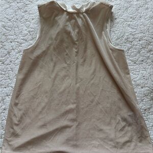 Banana Republic Cream Sleeveless Tank Top